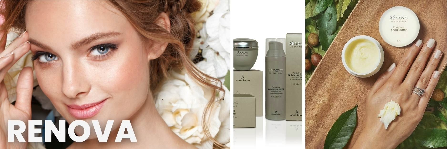 Renova Skincare Line Banner