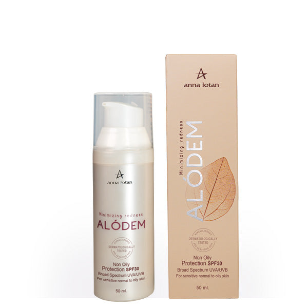 קרם הגנה דל שומן לעור רגיש