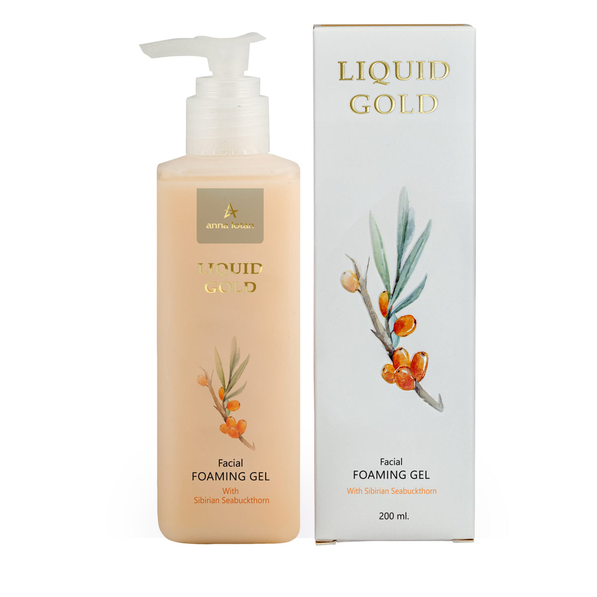 Liquid Gold Facial Foaming Gel – Anna Lotan Image
