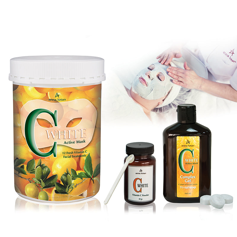 מסיכה אקטיבית ויטמין סי 12 טיפולים