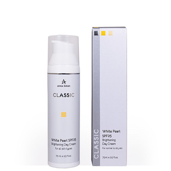 קרם לחות פנינה לבנה